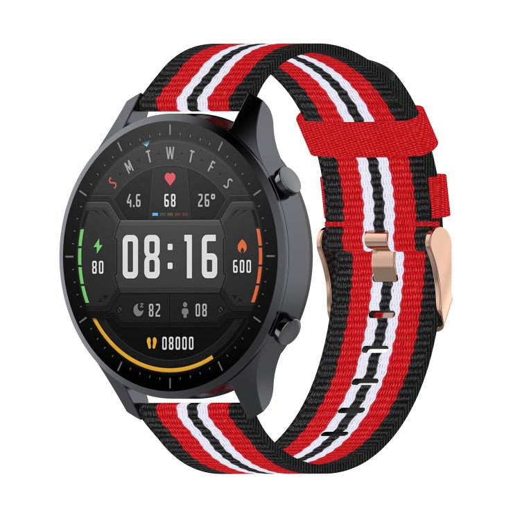 For Xiaomi Watch Color 22mm Nylon Denim Wrist Strap Watchband