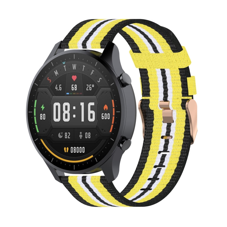 For Xiaomi Watch Color 22mm Nylon Denim Wrist Strap Watchband