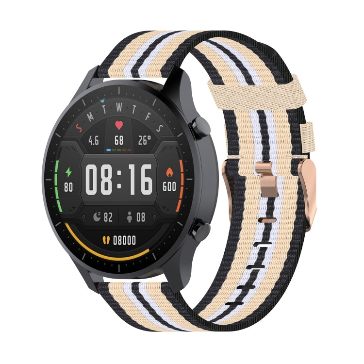 For Xiaomi Watch Color 22mm Nylon Denim Wrist Strap Watchband