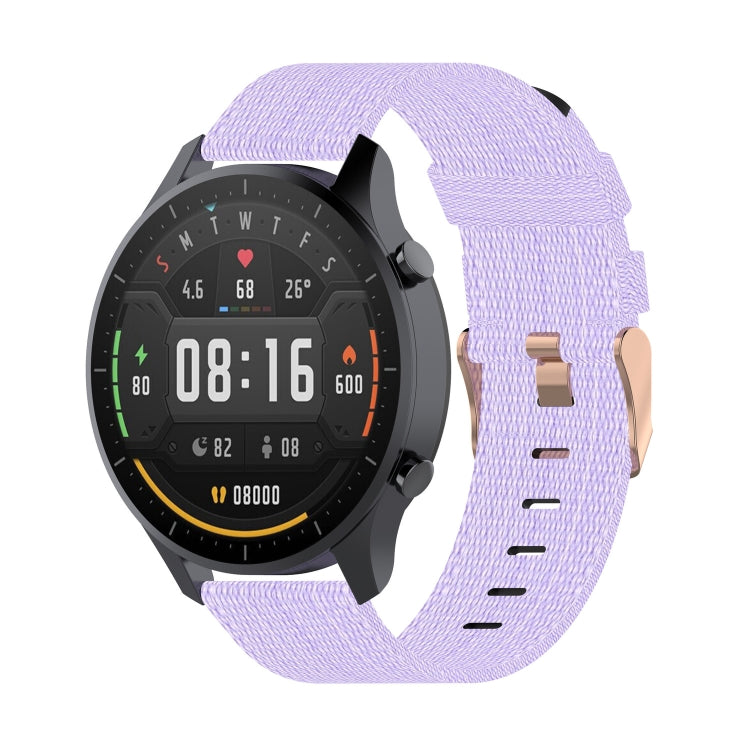 For Xiaomi Watch Color 22mm Nylon Denim Wrist Strap Watchband