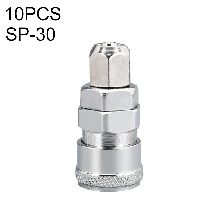 10pcs C-type Self-lock Air Tube Pneumatic Quick Fitting Connector, PF-20, PF-30, PF-40, PH-20, PH-30, PH-40, PM-20, PM-30, PM-40, PP-20, PP-30, PP-40, SF-20, SF-30, SF-40, SH-20, SH-30, SH-40, SM-20, SM-30, SM-40, SP-20, SP-30, SP-40, SF+PF-20, SF+PF-3...