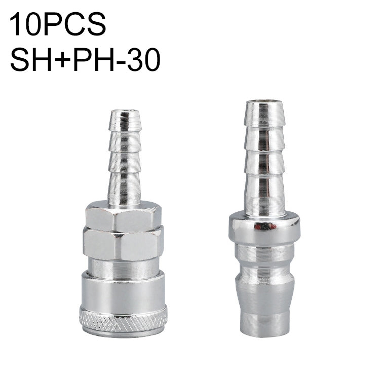 10pcs C-type Self-lock Air Tube Pneumatic Quick Fitting Connector, PF-20, PF-30, PF-40, PH-20, PH-30, PH-40, PM-20, PM-30, PM-40, PP-20, PP-30, PP-40, SF-20, SF-30, SF-40, SH-20, SH-30, SH-40, SM-20, SM-30, SM-40, SP-20, SP-30, SP-40, SF+PF-20, SF+PF-3...