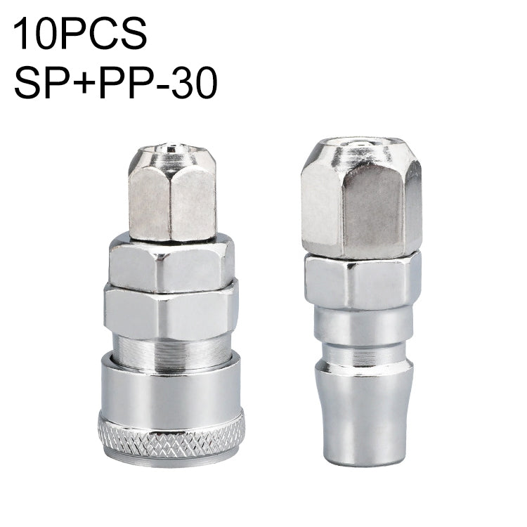 10pcs C-type Self-lock Air Tube Pneumatic Quick Fitting Connector, PF-20, PF-30, PF-40, PH-20, PH-30, PH-40, PM-20, PM-30, PM-40, PP-20, PP-30, PP-40, SF-20, SF-30, SF-40, SH-20, SH-30, SH-40, SM-20, SM-30, SM-40, SP-20, SP-30, SP-40, SF+PF-20, SF+PF-3...