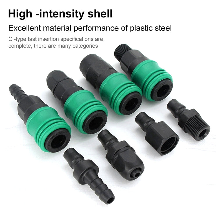 10pcs Plastic Steel C-type Self-lock Pneumatic Components, SF+PF-20, SF+PF-30, SF+PF-40, SH+PH-20, SH+PH-30, SH+PH-40, SM+PM-20, SM+PM-30, SM+PM-40, SP+PP-20, SP+PP-30, SP+PP-40, Round Triplet