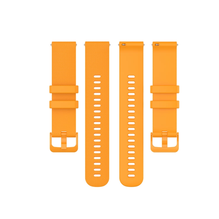 For Xiaomi Watch Color 22mm Small Plaid Texture Silicone Wrist Strap Watchband, 22mm