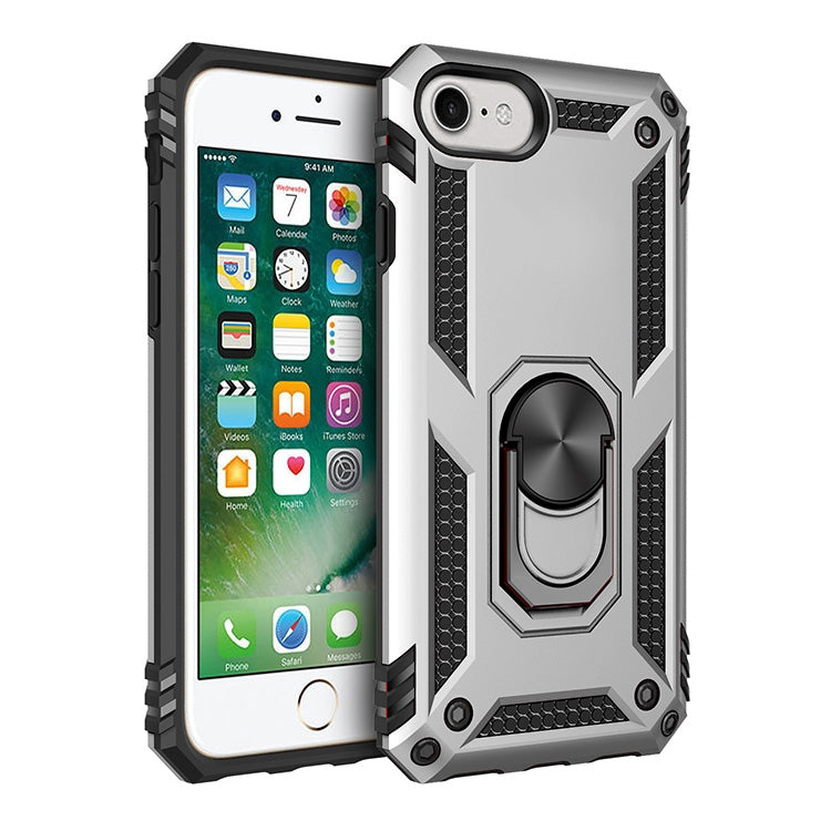 جراب واقٍ مقاوم للصدمات من مادة TPU + PC مع حامل دوار 360 درجة، لهاتف iPhone SE 2022 / SE 2020، لهاتف Galaxy A21، لهاتف Galaxy A11 EU، لهاتف Motorola Moto G Stylus، لهاتف LG K50S