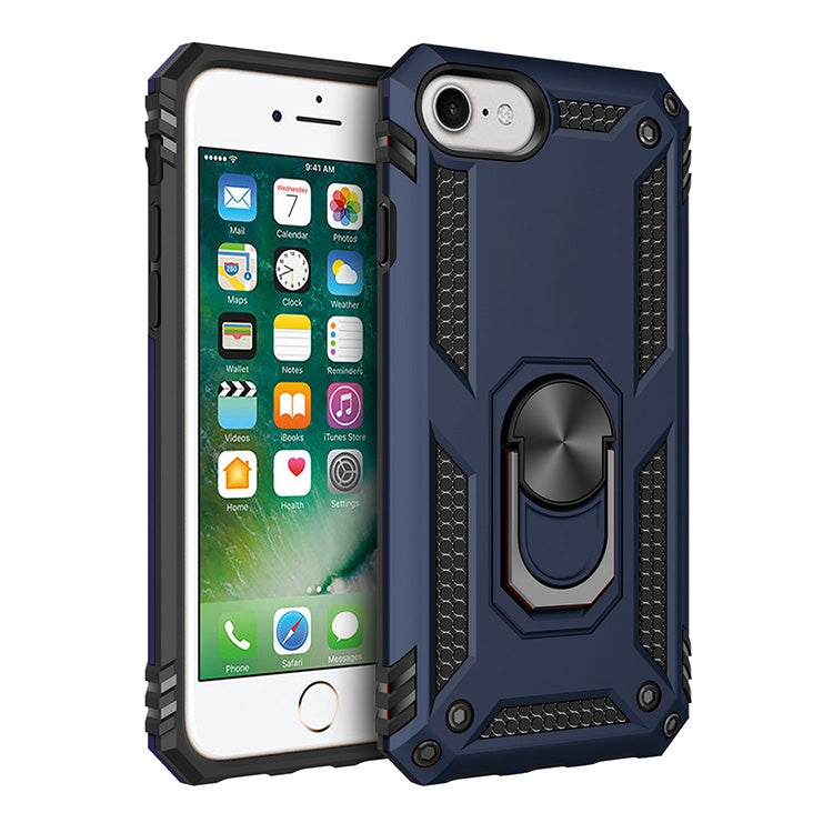 جراب واقٍ مقاوم للصدمات من مادة TPU + PC مع حامل دوار 360 درجة، لهاتف iPhone SE 2022 / SE 2020، لهاتف Galaxy A21، لهاتف Galaxy A11 EU، لهاتف Motorola Moto G Stylus، لهاتف LG K50S