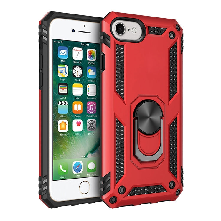 جراب واقٍ مقاوم للصدمات من مادة TPU + PC مع حامل دوار 360 درجة، لهاتف iPhone SE 2022 / SE 2020، لهاتف Galaxy A21، لهاتف Galaxy A11 EU، لهاتف Motorola Moto G Stylus، لهاتف LG K50S