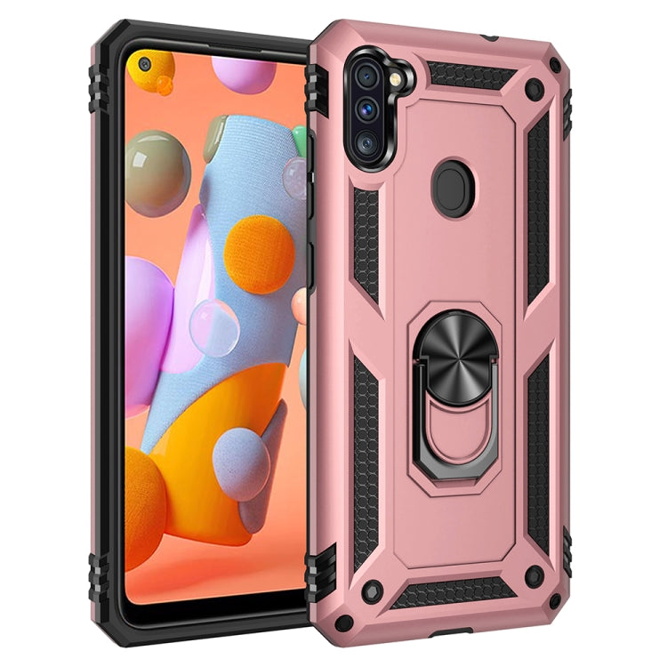جراب واقٍ مقاوم للصدمات من مادة TPU + PC مع حامل دوار 360 درجة، لهاتف iPhone SE 2022 / SE 2020، لهاتف Galaxy A21، لهاتف Galaxy A11 EU، لهاتف Motorola Moto G Stylus، لهاتف LG K50S