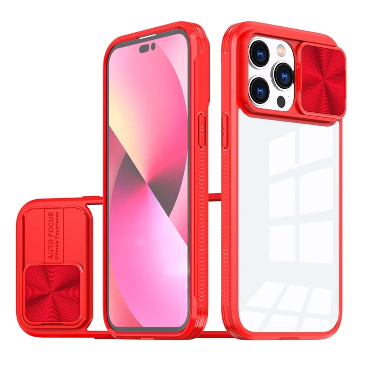 360 Full Body Sliding Camshield Phone Case, For iPhone 14 Pro Max