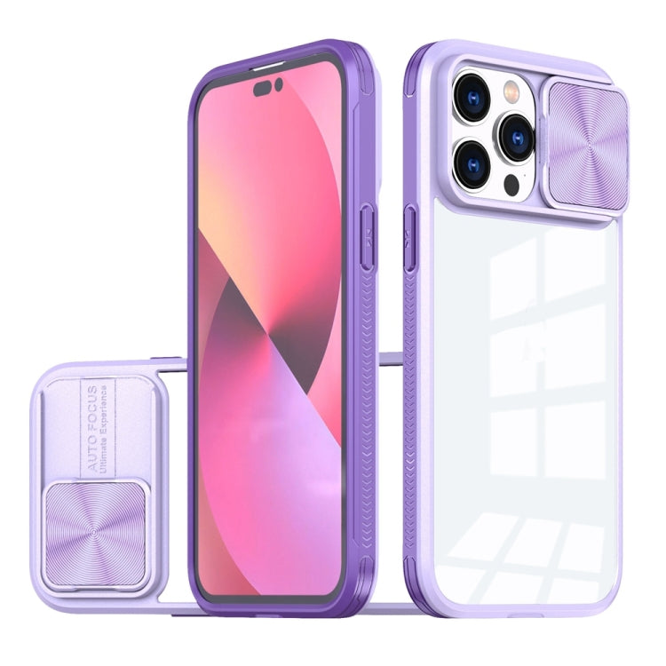 360 Full Body Sliding Camshield Phone Case, For iPhone 14 Pro Max