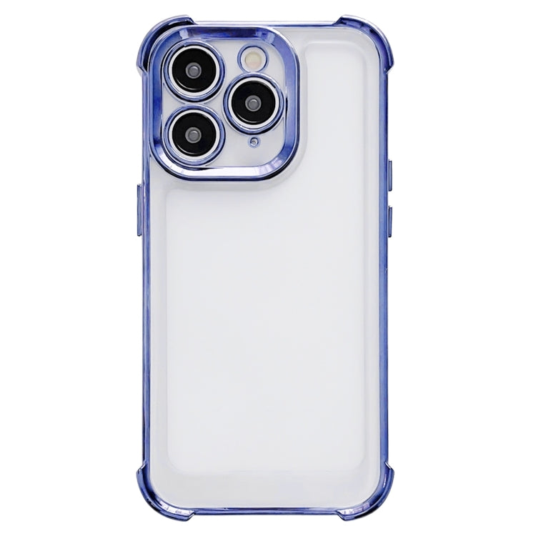 Electroplating Four-corner Shockproof Space Phone Case, For iPhone 11 Pro