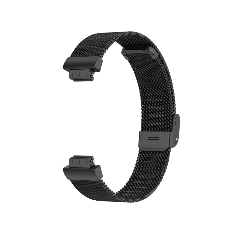 Stainless Steel Metal Mesh Wrist Strap Watch Band for Fitbit Inspire / Inspire HR / Ace 2, Size: S, Size: L