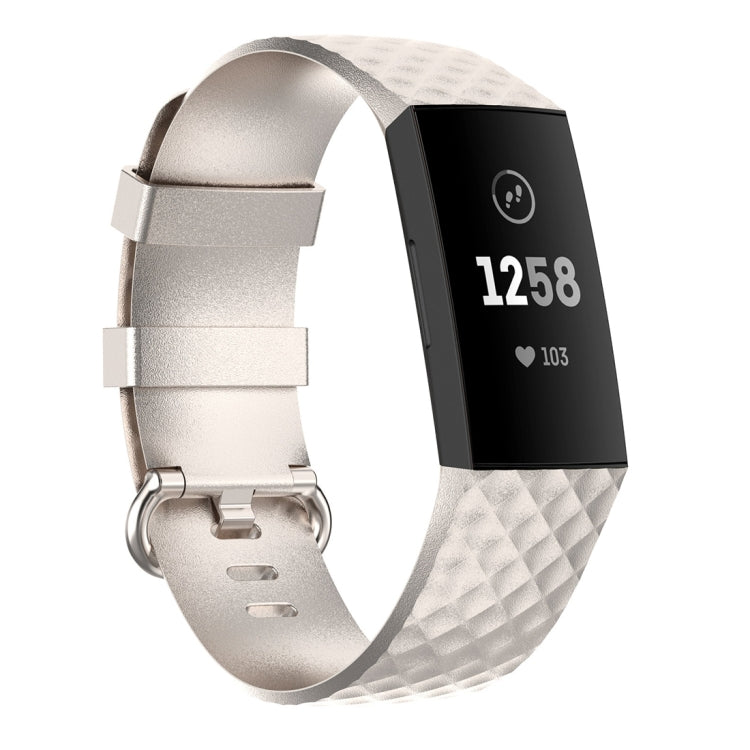 Color Buckle TPU Wrist Strap Watch Band for Fitbit Charge 4 / Charge 3 / Charge 3 SE, Size: S, Size: L