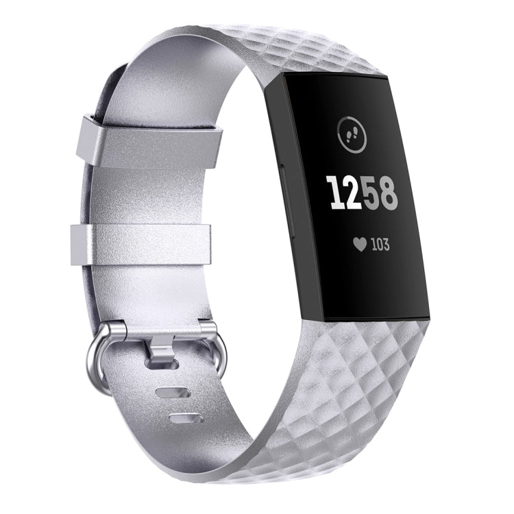 Color Buckle TPU Wrist Strap Watch Band for Fitbit Charge 4 / Charge 3 / Charge 3 SE, Size: S, Size: L