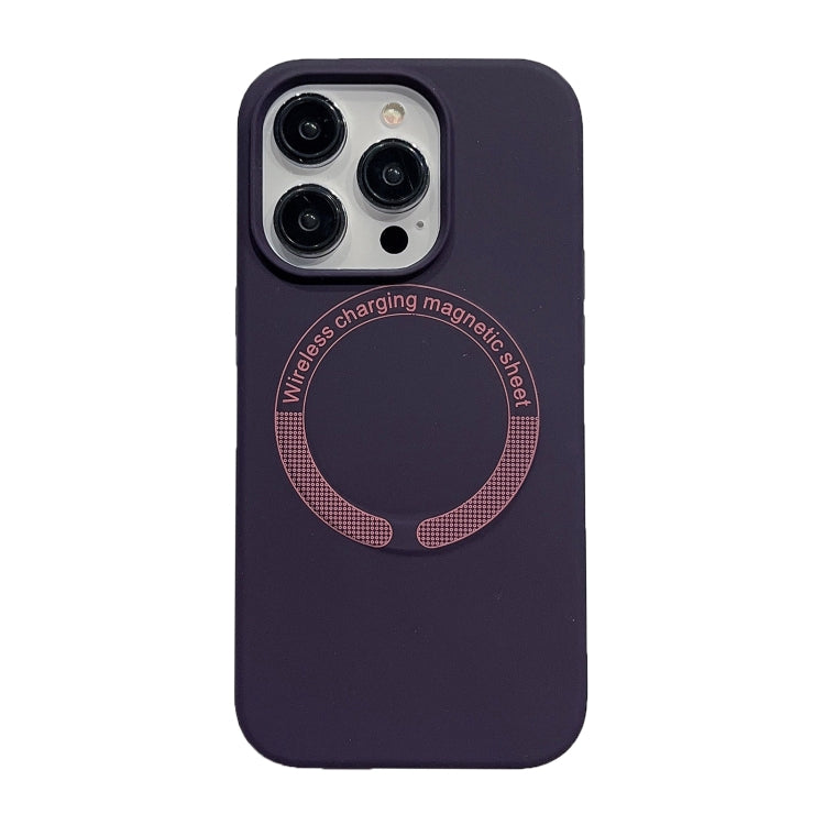 جراب هاتف مغناطيسي من السيليكون من ماج سيف، لهاتف iPhone 12 Pro Max