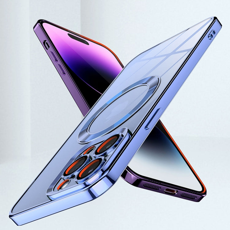 جراب هاتف Magsafe مطلي كهربائيًا بنسيج CD، لهاتف iPhone 13 Pro Max