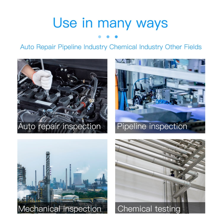 P100 2.4 inch HD Handheld Endoscope with LCD Screen