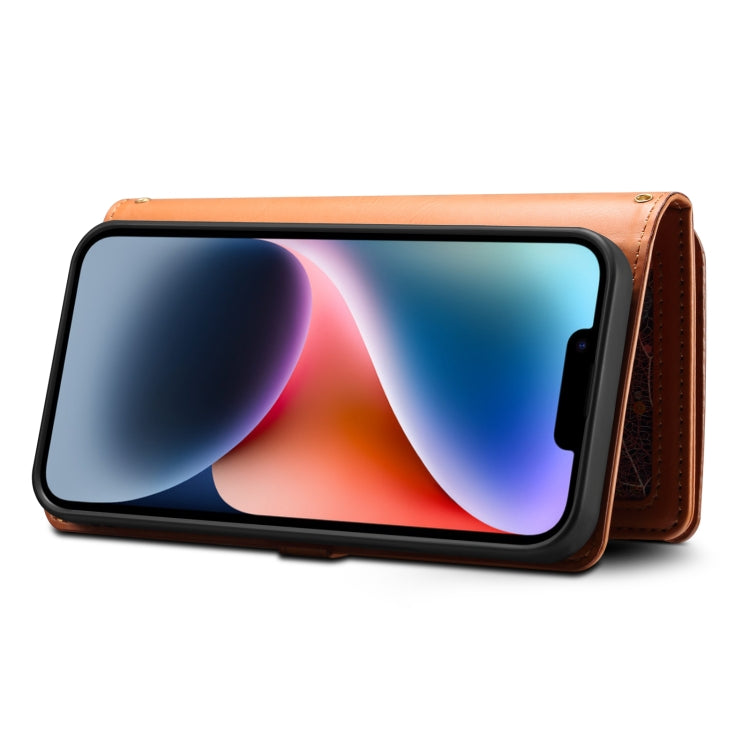 حافظة جلدية ESEBLE Star Series مزودة بسحاب وحبل RFID، مناسبة لأجهزة iPhone XR وiPhone 8 Plus / 7 Plus وiPhone 6s / 6 وiPhone 6s Plus / 6 Plus
