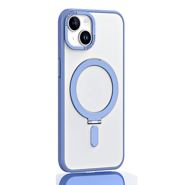 جراب هاتف واقٍ مقاوم للصدمات من Skin Feel MagSafe مع حامل، لهاتف iPhone 14، وiPhone 14 Plus، وiPhone 14 Pro، وiPhone 14 Pro Max