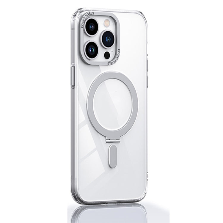 جراب هاتف واقٍ مقاوم للصدمات من Skin Feel MagSafe مع حامل، لهاتف iPhone 14، وiPhone 14 Plus، وiPhone 14 Pro، وiPhone 14 Pro Max
