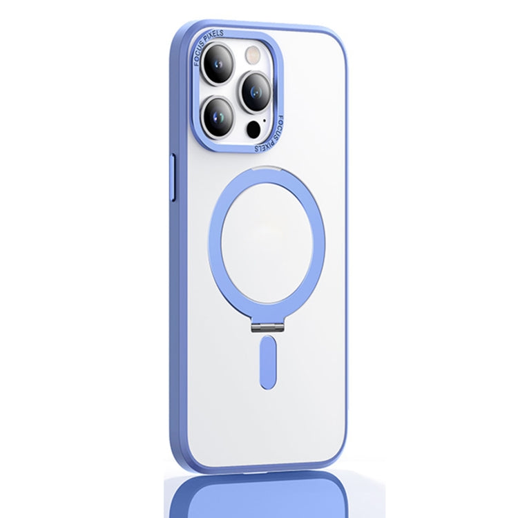 جراب هاتف واقٍ مقاوم للصدمات من Skin Feel MagSafe مع حامل، لهاتف iPhone 14، وiPhone 14 Plus، وiPhone 14 Pro، وiPhone 14 Pro Max