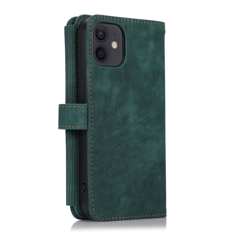 Dream 9-Card Wallet Zipper Bag Leather Phone Case, For iPhone 12, For iPhone 12 Pro, For iPhone 12 Pro Max, For iPhone 11, For iPhone 11 Pro, For iPhone 11 Pro Max, For iPhone X / XS, For iPhone XR