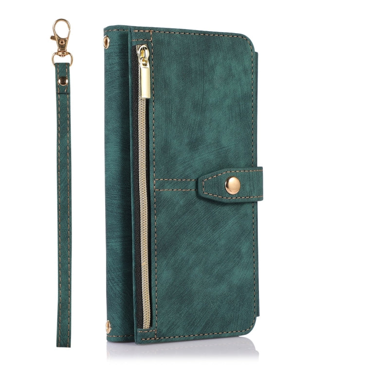 Dream 9-Card Wallet Zipper Bag Leather Phone Case, For iPhone XS Max, For iPhone SE 2022 / 2020 / 7 / 8, For iPhone 7 Plus / 8 Plus