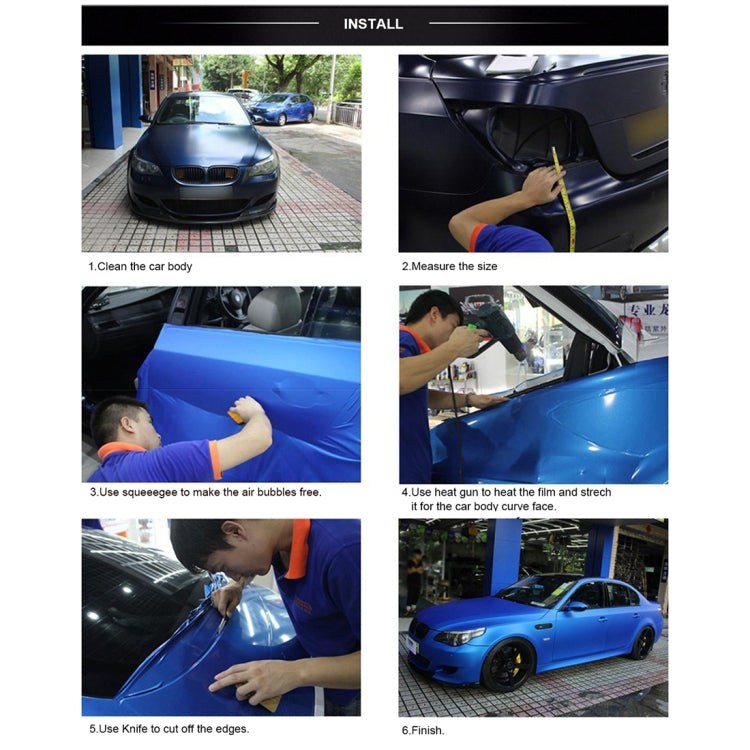 Auto Car Decorative Wrap Film Symphony PVC Body Changing Color Film, 1.52 x 0.5m, 5 x 0.5m, 8 x 0.5m