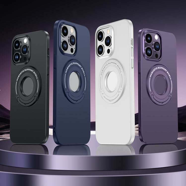 Matte Magsafe Magnetic Phone Case with Trolley Holder, For iPhone 14, For iPhone 14 Pro, For iPhone 14 Pro Max, For iPhone 14 Plus, For iPhone 13, For iPhone 13 Pro, For iPhone 13 Pro Max