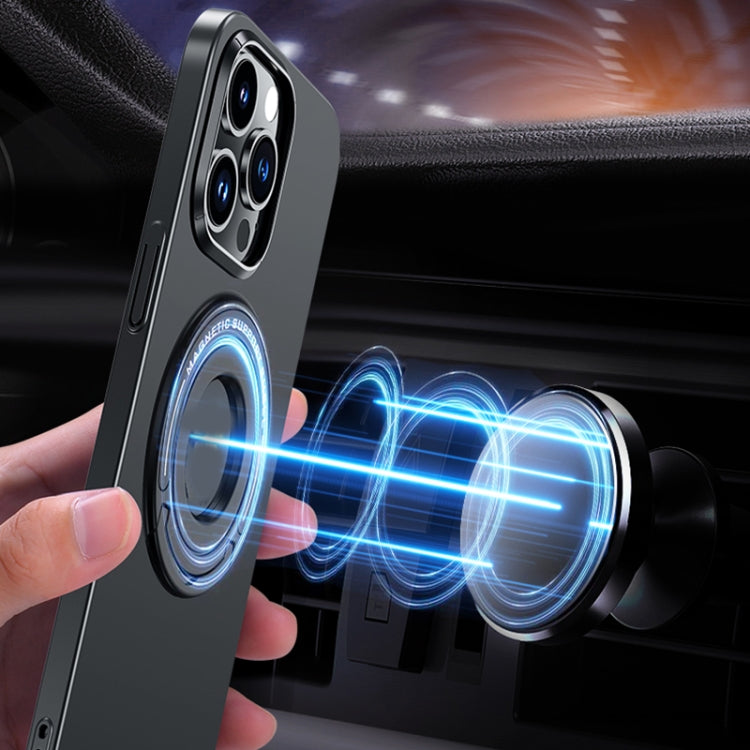 Matte Magsafe Magnetic Phone Case with Trolley Holder, For iPhone 14, For iPhone 14 Pro, For iPhone 14 Pro Max, For iPhone 14 Plus, For iPhone 13, For iPhone 13 Pro, For iPhone 13 Pro Max