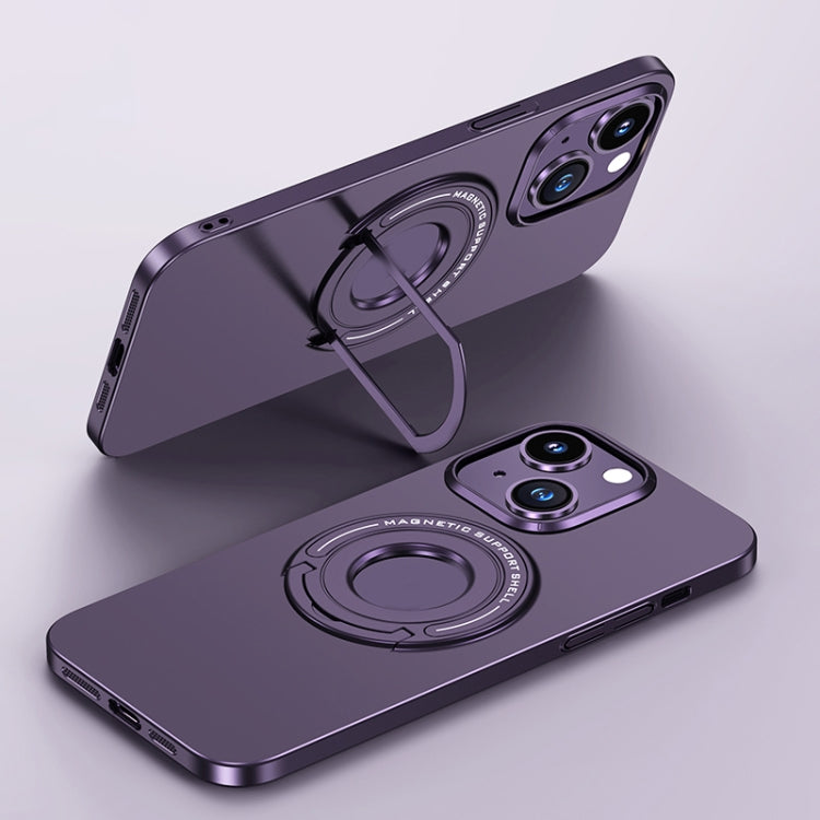 Matte Magsafe Magnetic Phone Case with Trolley Holder, For iPhone 14, For iPhone 14 Pro, For iPhone 14 Pro Max, For iPhone 14 Plus, For iPhone 13, For iPhone 13 Pro, For iPhone 13 Pro Max