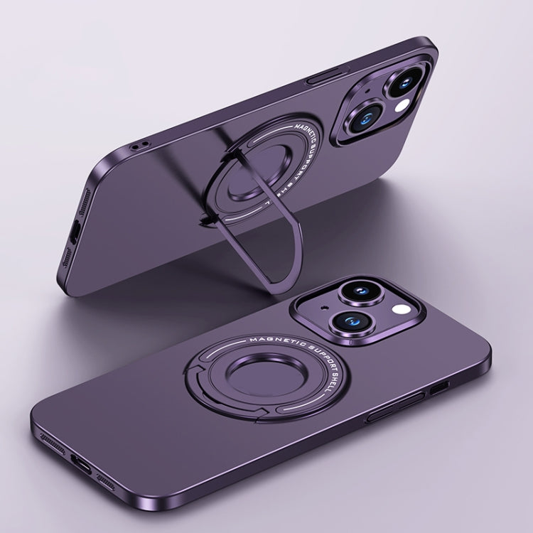 Matte Magsafe Magnetic Phone Case with Trolley Holder, For iPhone 14, For iPhone 14 Pro, For iPhone 14 Pro Max, For iPhone 14 Plus, For iPhone 13, For iPhone 13 Pro, For iPhone 13 Pro Max