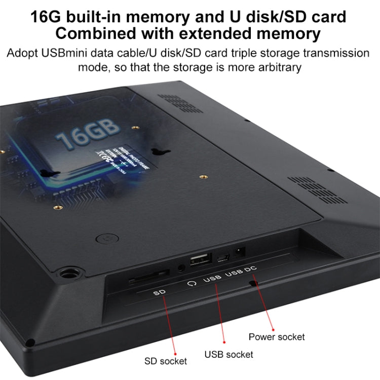 15 inch IPS Display WiFi Cloud Photo Frame, RK3126C Quad Core up to 1.5GHz, Android 6.0, 1GB+16GB