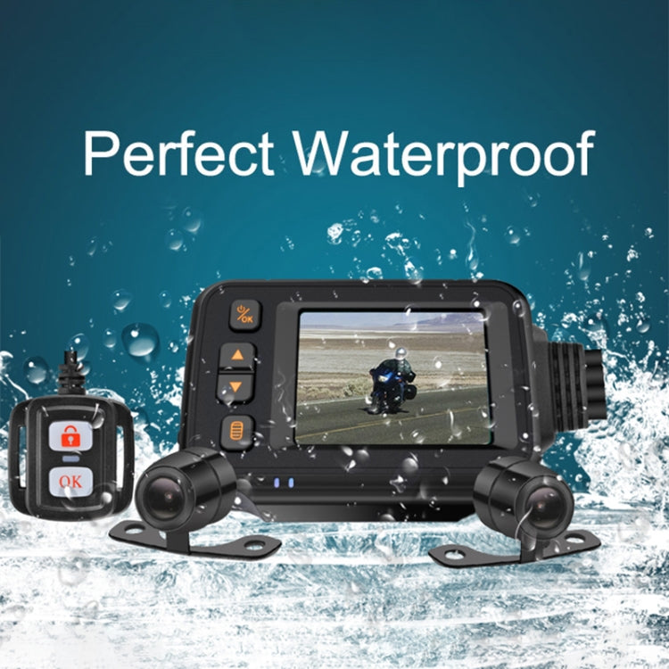 SE30 2.0 inch 1080P Waterproof HD Motorcycle DVR, Support TF Card / Cycling Video / Parking Monitoring, SE30