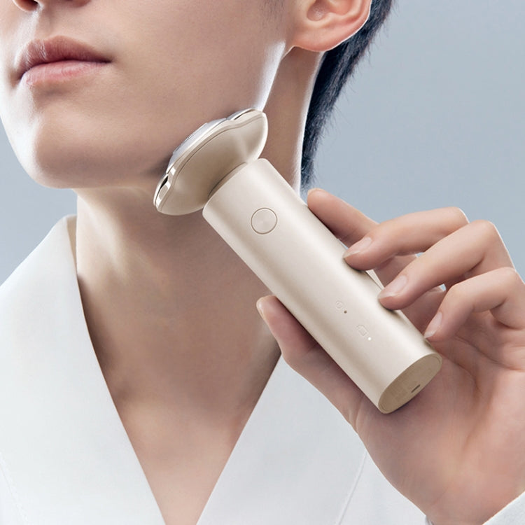 ماكينة الحلاقة الكهربائية الأصلية Xiaomi Mijia S101 مع 3 رؤوس حلاقة مقاومة للماء IPX7، S101 (رمادي)، S101 (أزرق)