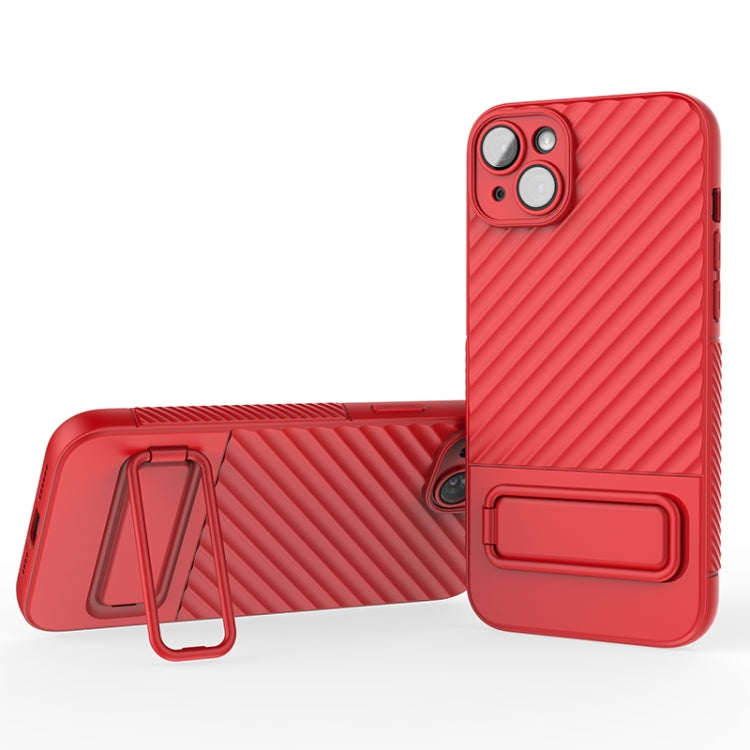 Wavy Texture TPU Phone Case with Lens Film, For iPhone 14, For iPhone 15 Pro Max, For iPhone 14 Plus, For iPhone 15 Pro, For iPhone 15 Plus, For iPhone 14 Pro, For iPhone 14 Pro Max, For iPhone 15