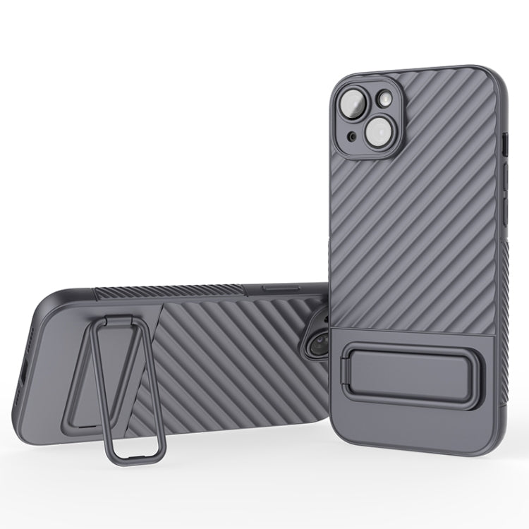 Wavy Texture TPU Phone Case with Lens Film, For iPhone 14, For iPhone 15 Pro Max, For iPhone 14 Plus, For iPhone 15 Pro, For iPhone 15 Plus, For iPhone 14 Pro, For iPhone 14 Pro Max, For iPhone 15