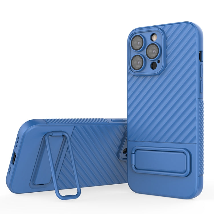 Wavy Texture TPU Phone Case with Lens Film, For iPhone 14, For iPhone 15 Pro Max, For iPhone 14 Plus, For iPhone 15 Pro, For iPhone 15 Plus, For iPhone 14 Pro, For iPhone 14 Pro Max, For iPhone 15