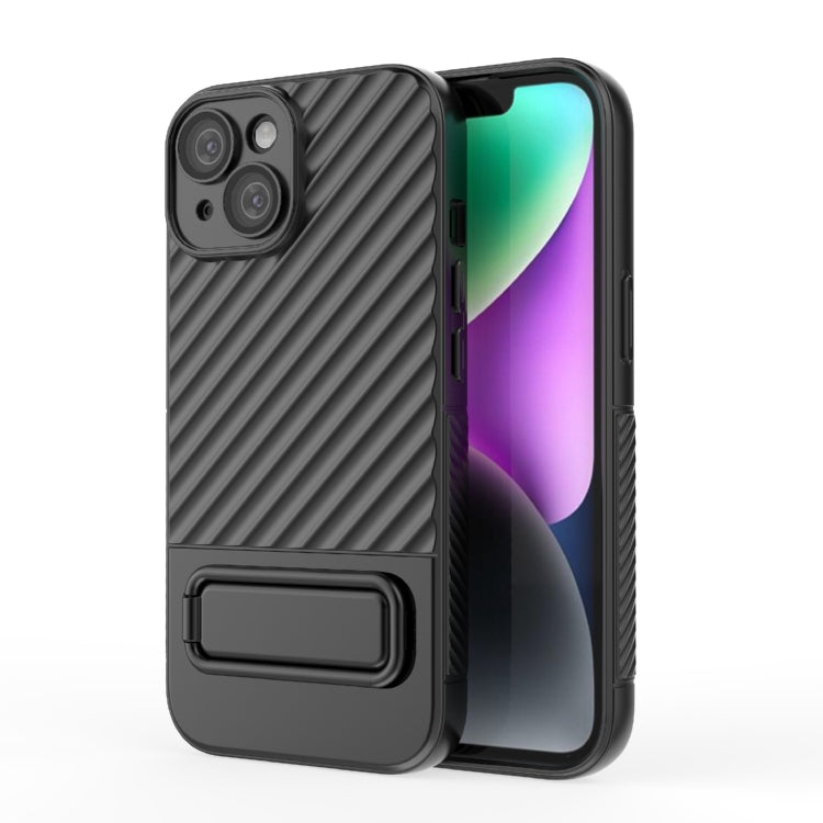 Wavy Texture TPU Phone Case with Lens Film, For iPhone 14, For iPhone 15 Pro Max, For iPhone 14 Plus, For iPhone 15 Pro, For iPhone 15 Plus, For iPhone 14 Pro, For iPhone 14 Pro Max, For iPhone 15