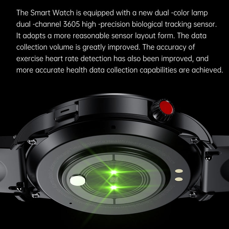 T52 1.39 inch IP67 Waterproof Silicone Band Smart Watch Supports Bluetooth Call / Blood Oxygen / Body Temperature Monitoring