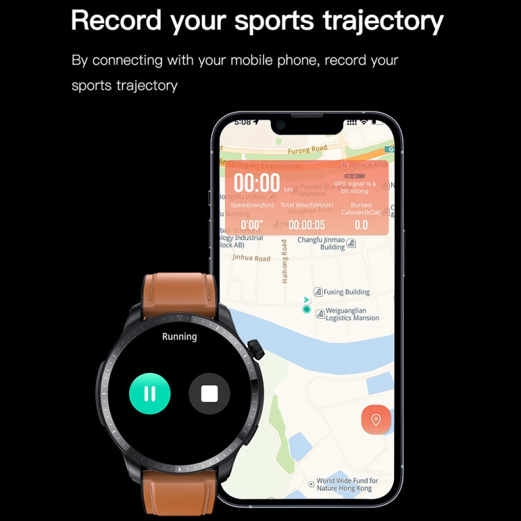 T52 1.39 inch IP67 Waterproof Silicone Band Smart Watch Supports Bluetooth Call / Blood Oxygen / Body Temperature Monitoring