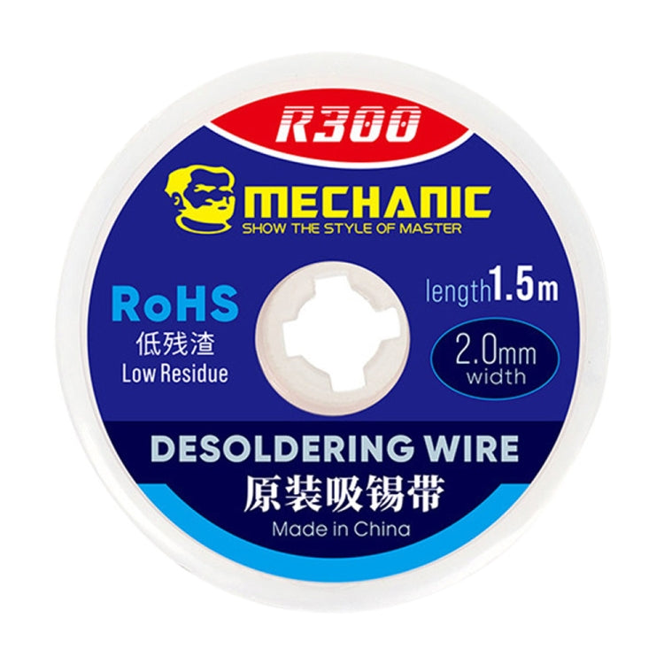 MECHANIC R300 1.5M Suction Tin Wire, MECHANIC R300 1.5M 1MM, MECHANIC R300 1.5M 2MM, MECHANIC R300 1.5M 4MM