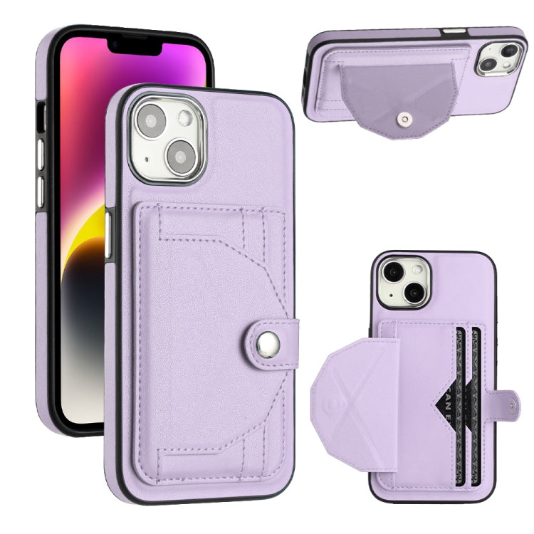 Shockproof Leather Phone Case with Card Holder, For iPhone 14, For iPhone 15 Pro Max, For iPhone 15 Pro, For iPhone 14 Plus, For iPhone 14 Pro, For iPhone 15 Plus, For iPhone 15, For iPhone 14 Pro Max