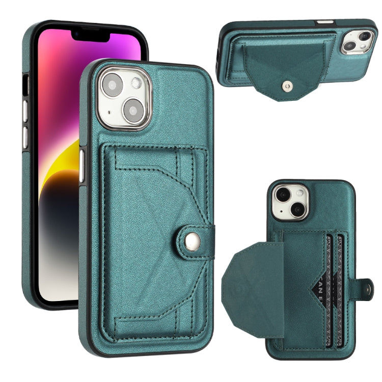 Shockproof Leather Phone Case with Card Holder, For iPhone 14, For iPhone 15 Pro Max, For iPhone 15 Pro, For iPhone 14 Plus, For iPhone 14 Pro, For iPhone 15 Plus, For iPhone 15, For iPhone 14 Pro Max