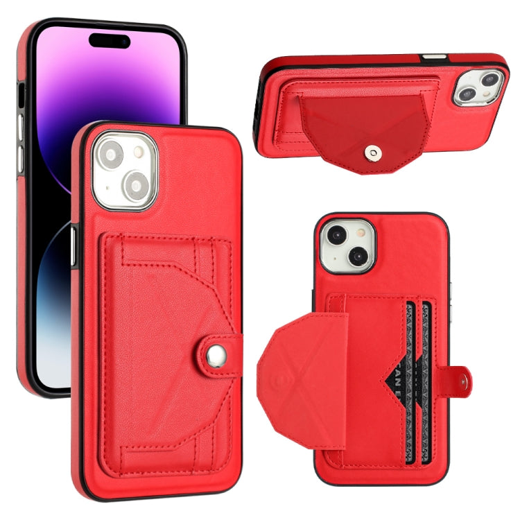 Shockproof Leather Phone Case with Card Holder, For iPhone 14, For iPhone 15 Pro Max, For iPhone 15 Pro, For iPhone 14 Plus, For iPhone 14 Pro, For iPhone 15 Plus, For iPhone 15, For iPhone 14 Pro Max