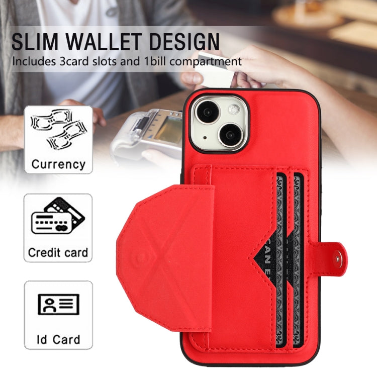 Shockproof Leather Phone Case with Card Holder, For iPhone 13, For iPhone 13 Pro, For iPhone 13 Pro Max, For iPhone 12 / 12 Pro, For iPhone 12 Pro Max, For iPhone 11, For iPhone 11 Pro, For iPhone 11 Pro Max