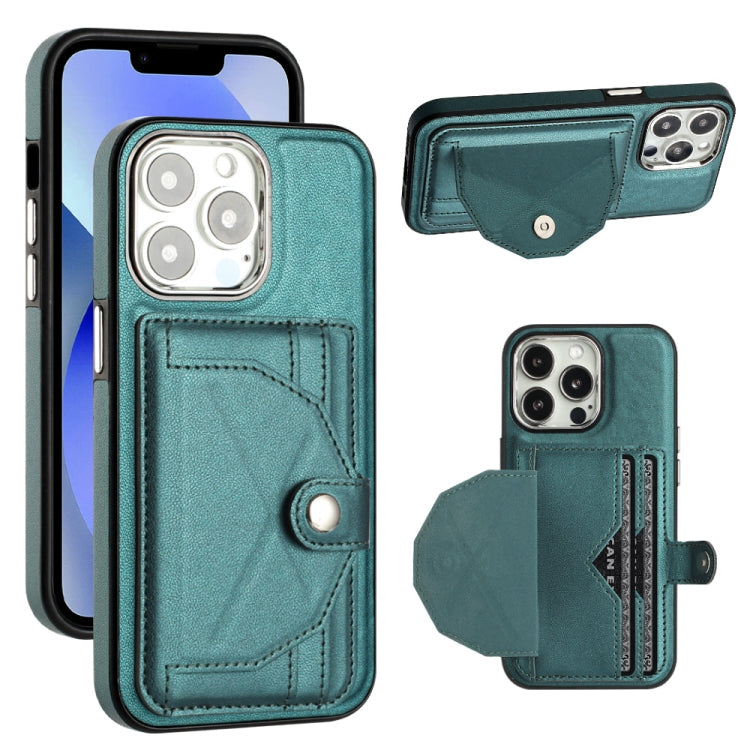 Shockproof Leather Phone Case with Card Holder, For iPhone 14, For iPhone 15 Pro Max, For iPhone 15 Pro, For iPhone 14 Plus, For iPhone 14 Pro, For iPhone 15 Plus, For iPhone 15, For iPhone 14 Pro Max