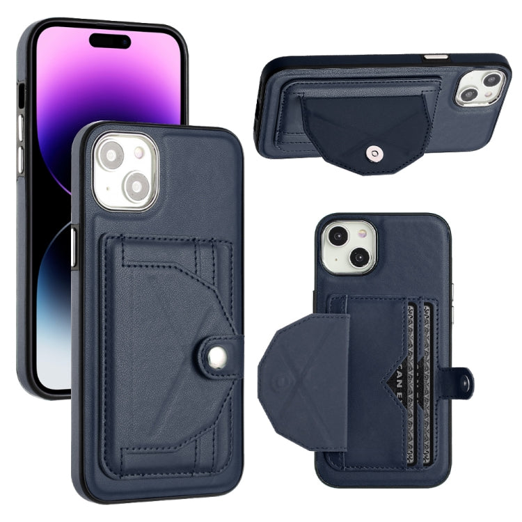 Shockproof Leather Phone Case with Card Holder, For iPhone 14, For iPhone 15 Pro Max, For iPhone 15 Pro, For iPhone 14 Plus, For iPhone 14 Pro, For iPhone 15 Plus, For iPhone 15, For iPhone 14 Pro Max