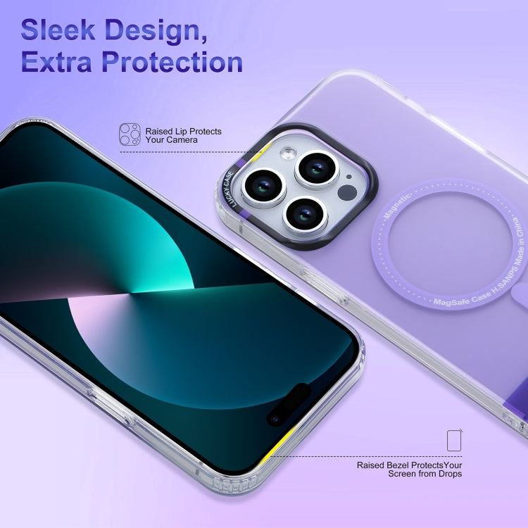 جراب هاتف مغناطيسي IMD MagSafe من البولي كربونات + TPU، مناسب لأجهزة iPhone 11 وiPhone 15 Pro Max وiPhone 15 Pro وiPhone 15 Plus وiPhone 15